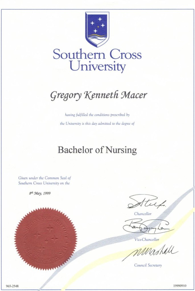 Bachelor Of Nursing